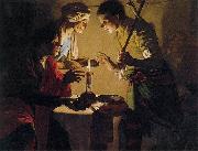 Hendrick ter Brugghen Selling His Birthright oil